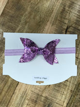 Load image into Gallery viewer, Glitter Elastic Headband
