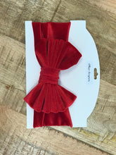 Load image into Gallery viewer, Velvet Big Bow Headband