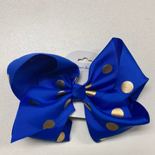 Load image into Gallery viewer, 8” Polka Dot Alligator Clip Bows