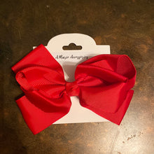Load image into Gallery viewer, 3” Ribbon Bows w/Clip