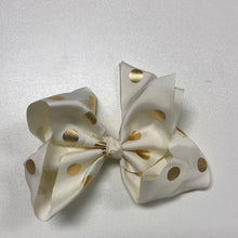 Load image into Gallery viewer, 8” Polka Dot Alligator Clip Bows