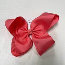 Load image into Gallery viewer, 8” Solid Alligator Clip Bows