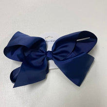 Load image into Gallery viewer, 8” Solid Alligator Clip Bows