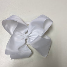 Load image into Gallery viewer, 8” Solid Alligator Clip Bows