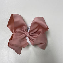 Load image into Gallery viewer, 8” Solid Alligator Clip Bows