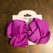 Load image into Gallery viewer, 3” Ribbon Bows w/Clip