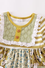 Load image into Gallery viewer, Mustard Floral Dress

