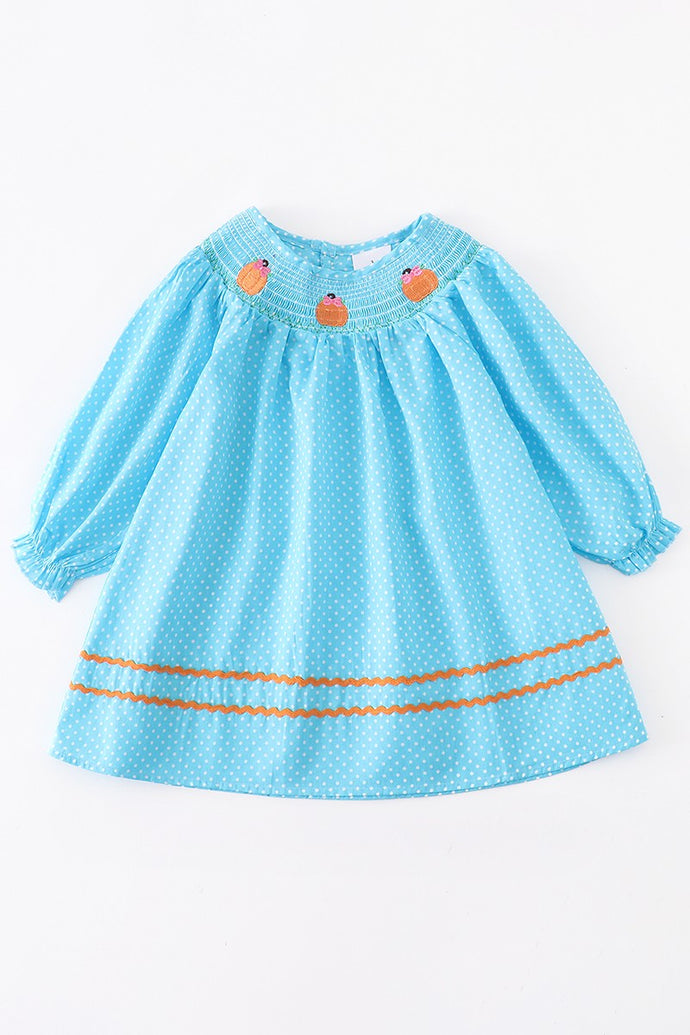 Pumpkin Smock Dress