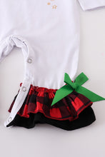 Load image into Gallery viewer, Christmas Eve Ruffle Romper
