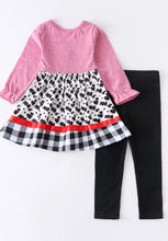 Load image into Gallery viewer, Pink Heart Plaid Set
