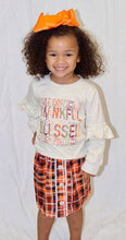 Load image into Gallery viewer, &quot;Thankful Blessed&quot; Ruffle Skirt Set
