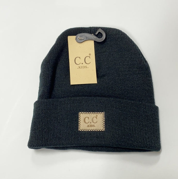 C.C Oversized Logo Beanie(Kids)