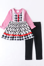 Load image into Gallery viewer, Pink Heart Plaid Set
