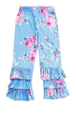 Load image into Gallery viewer, Floral Ruffle Pants
