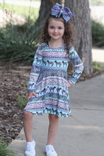 Load image into Gallery viewer, Zebra Printed Dress
