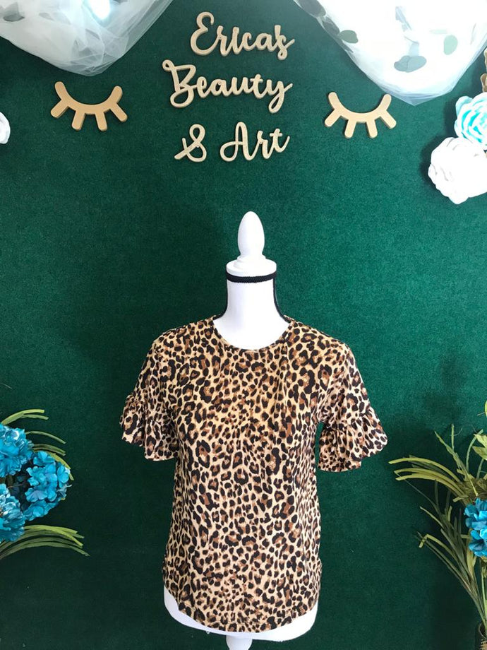 Leopard Stretchy Tee