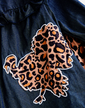 Load image into Gallery viewer, Turkey Denim Leopard Set
