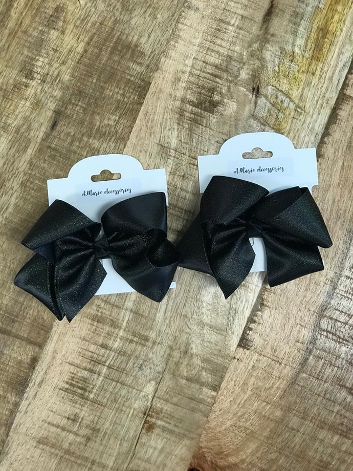 Solid Alligator Clip Bows