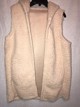 Load image into Gallery viewer, Sherpa Vest w/Hood
