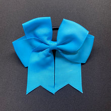 Load image into Gallery viewer, 4 1/2” Solid Ribbon Bow w/Scrunchie
