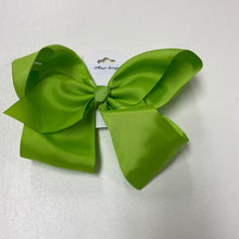 Load image into Gallery viewer, 8” Solid Alligator Clip Bows
