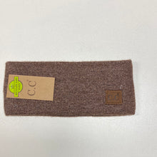 Load image into Gallery viewer, Soft Ribbed Leather Patch C.C. Head Wrap
