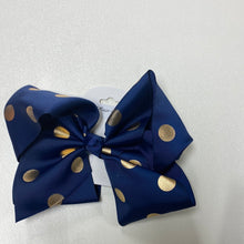 Load image into Gallery viewer, 8” Polka Dot Alligator Clip Bows
