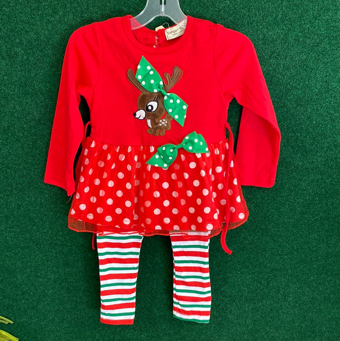 Little Raindeer Stripe Set