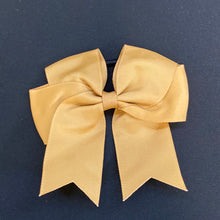 Load image into Gallery viewer, 4 1/2” Solid Ribbon Bow w/Scrunchie
