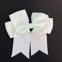 Load image into Gallery viewer, 4 1/2” Solid Ribbon Bow w/Scrunchie
