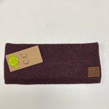 Load image into Gallery viewer, Soft Ribbed Leather Patch C.C. Head Wrap
