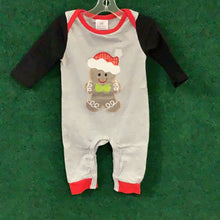 Load image into Gallery viewer, Gingerbread Applique Romper
