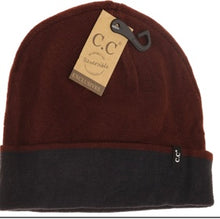 Load image into Gallery viewer, Unisex Two-Tone Reversible Beanie
