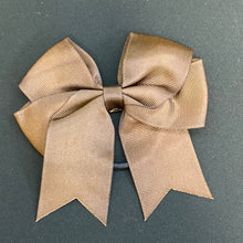 Load image into Gallery viewer, 4 1/2” Solid Ribbon Bow w/Scrunchie
