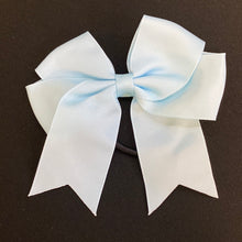 Load image into Gallery viewer, 4 1/2” Solid Ribbon Bow w/Scrunchie
