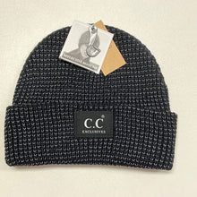 Load image into Gallery viewer, Unisex Reflective Solid C.C. Beanie
